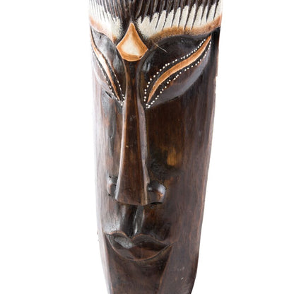 Wall Decoration Beige Colonial Dark brown Mask