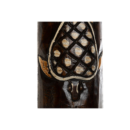 Wall Decoration Brown Beige Dark brown Colonial Mask