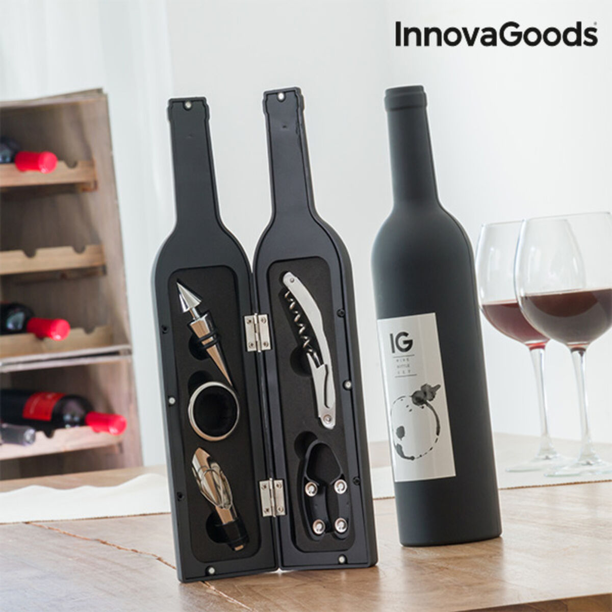 Bottle Wine Set 5 Pieces